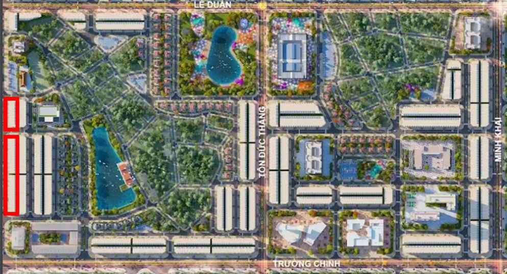 Bán lô đất LK72 diện tích 126m2 mặt đường Hùng Vương Diamond Paragon Bắc Giang giáp Quảng trường